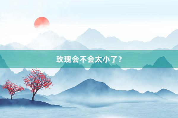 玫瑰会不会太小了？